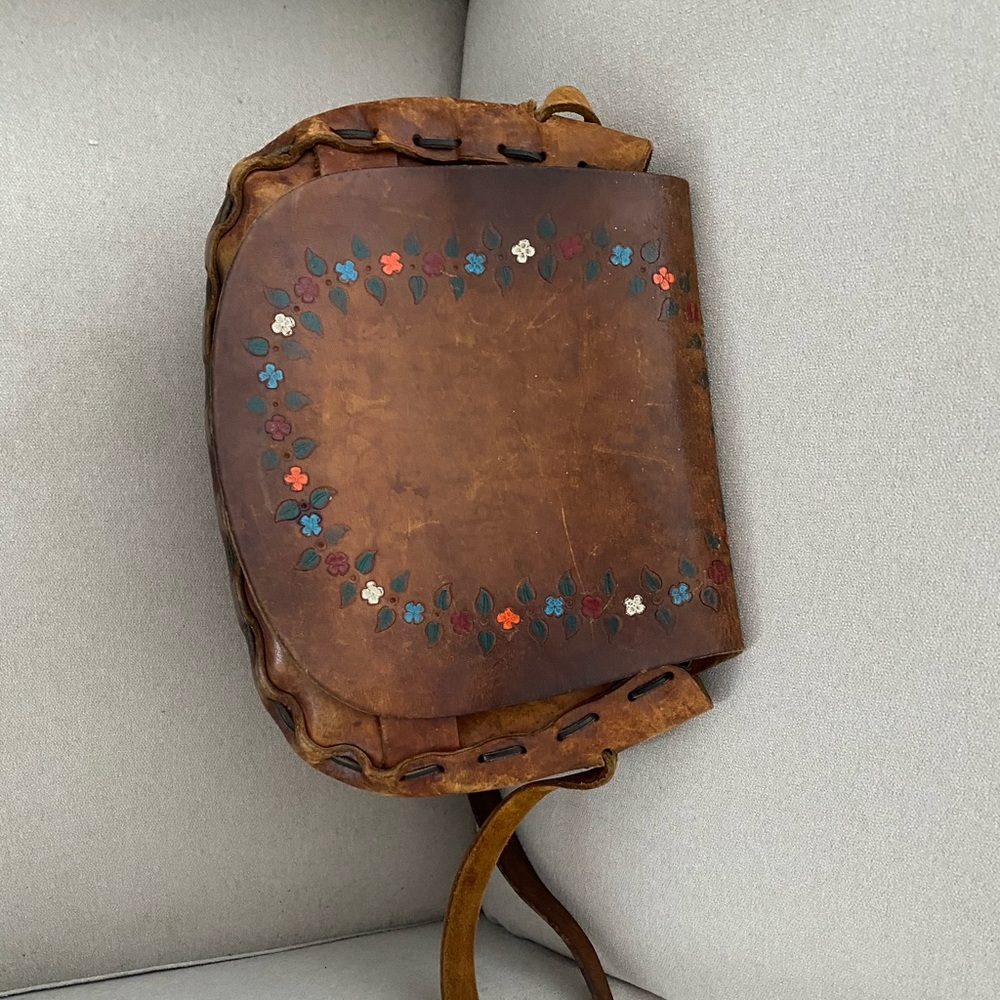 Real leather crossbody women bag